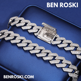 Moissanite Cuban Bracelet – 925 Sterling Silver | GRA Certified | 12MM & 14MM Bold Designs | Silver, Gold & Rose Gold Options