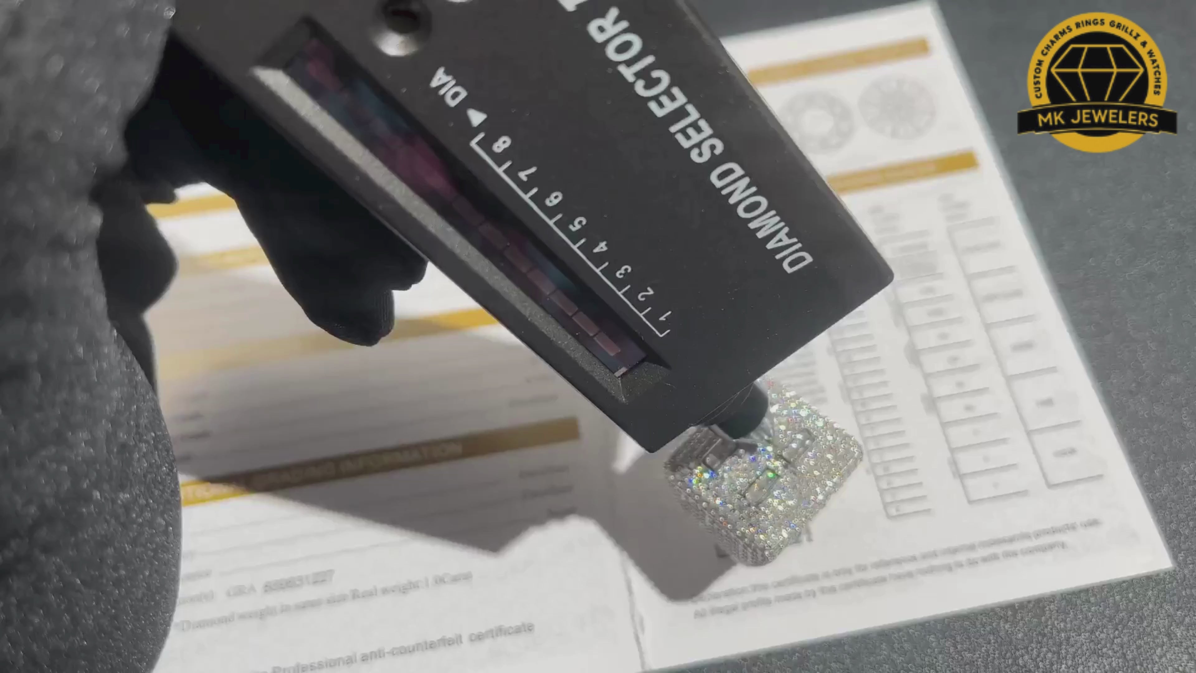 Iced-Out Moissanite Statement Ring – Sizes 8,9,10 &11 | 19.3g | S925 Silver, Gold, Rose Gold & Silver | GRA Certified